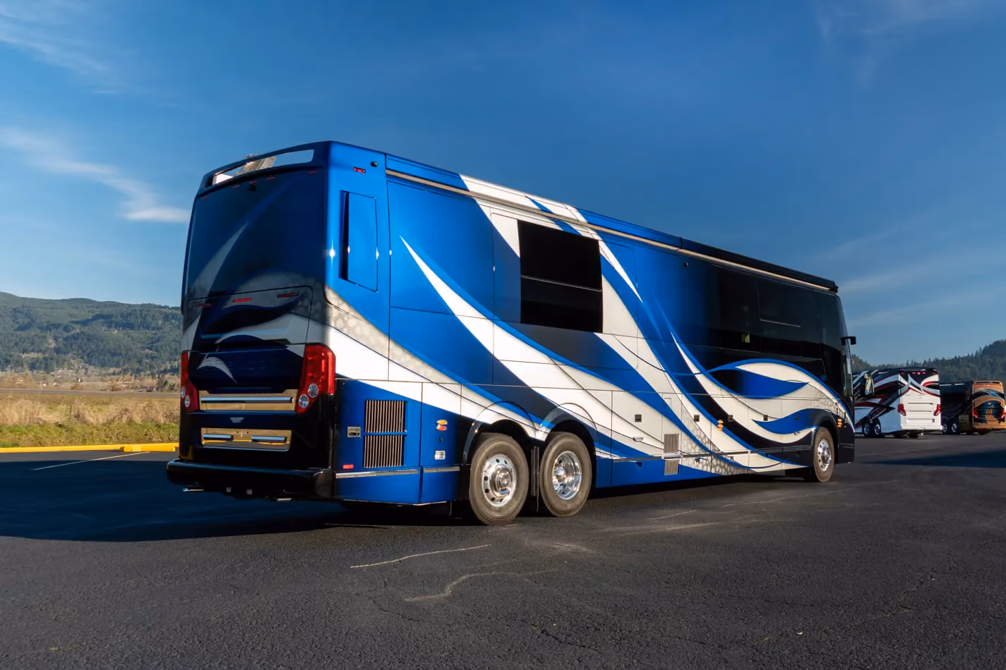 Exterior of Marathon Coach #1402 | Luxury Motorcoach for Sale