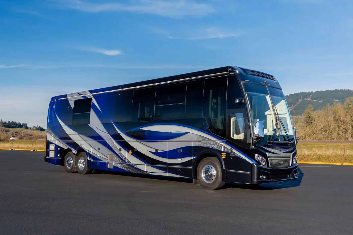 Exterior of Marathon Coach #1402 | Luxury Motorcoach for Sale