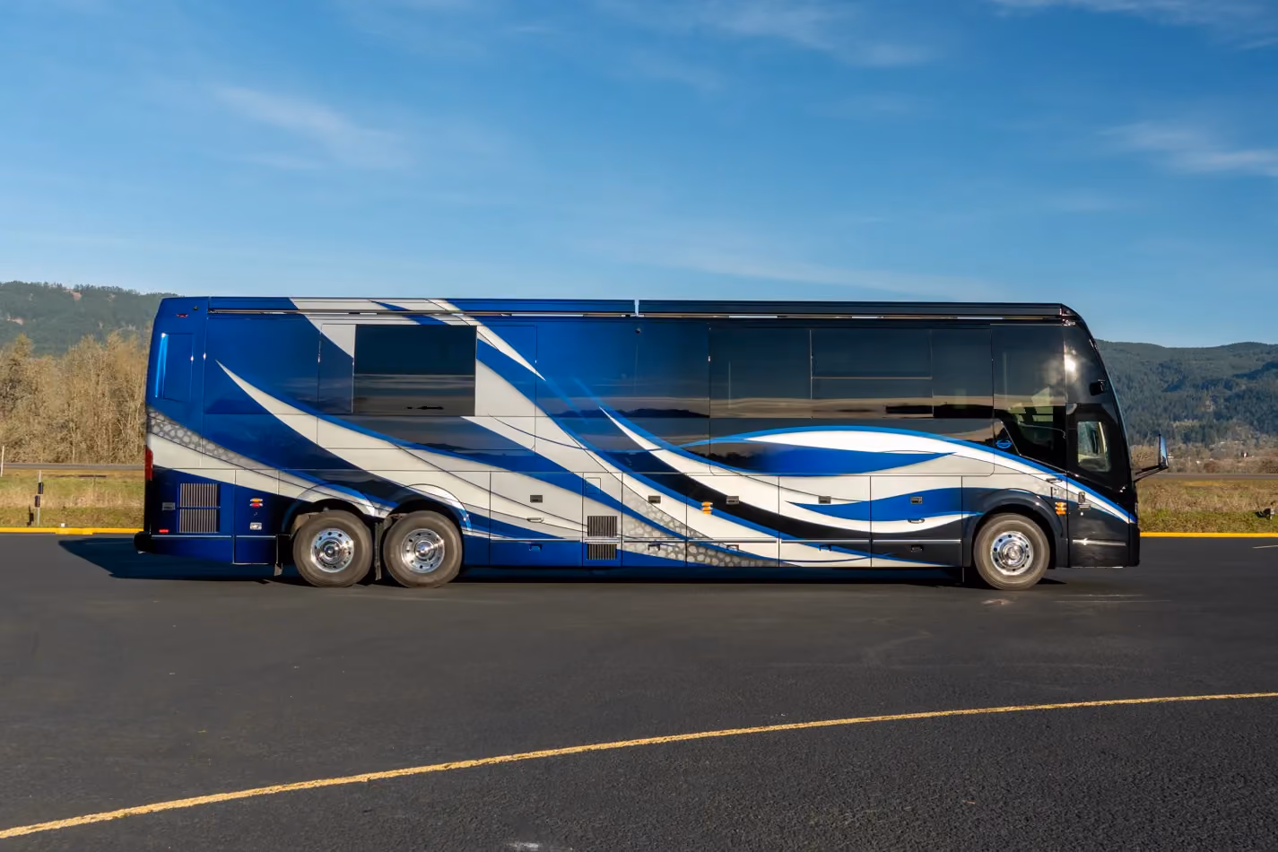 Exterior of Marathon Coach #1402 | Luxury Motorcoach for Sale