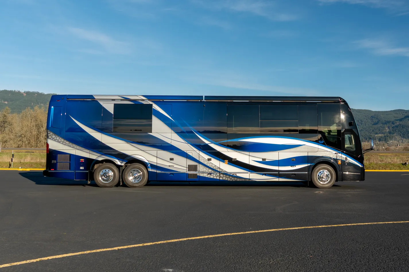 Exterior of Marathon Coach #1402 | Luxury Motorcoach for Sale