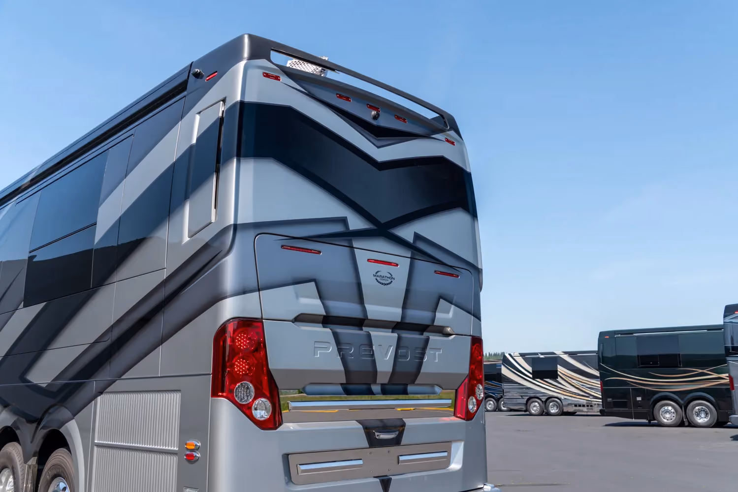 Exterior of Marathon Coach #1404 | Luxury Motorcoach for Sale