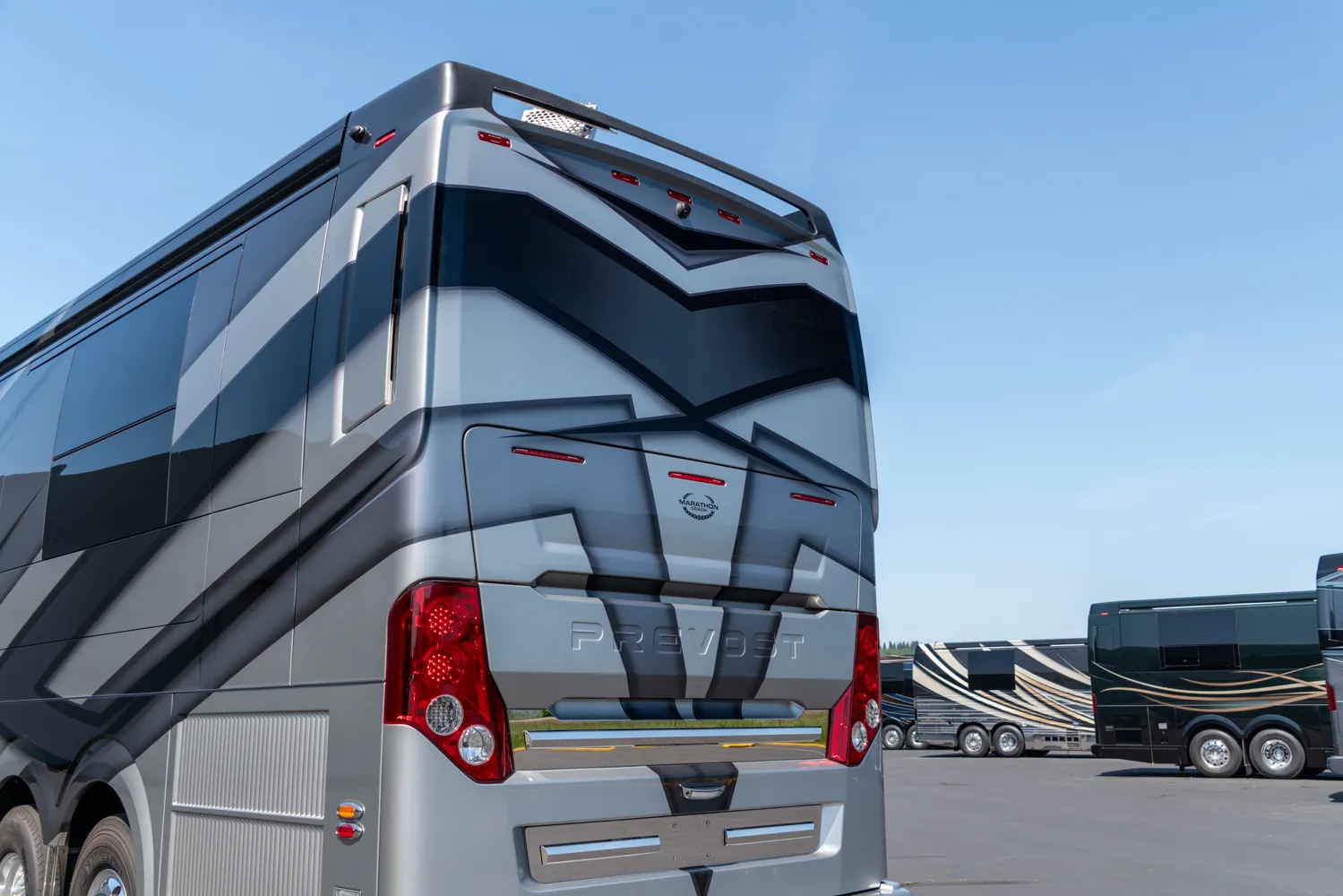 Exterior of Marathon Coach #1404 | Luxury Motorcoach for Sale