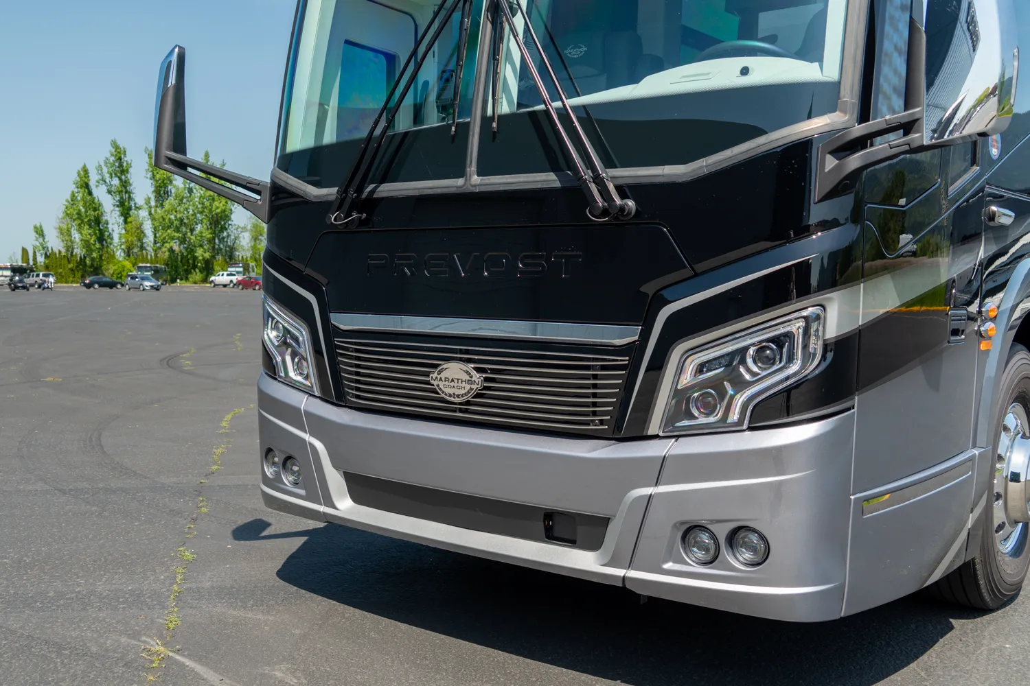 Exterior of Marathon Coach #1404 | Luxury Motorcoach for Sale