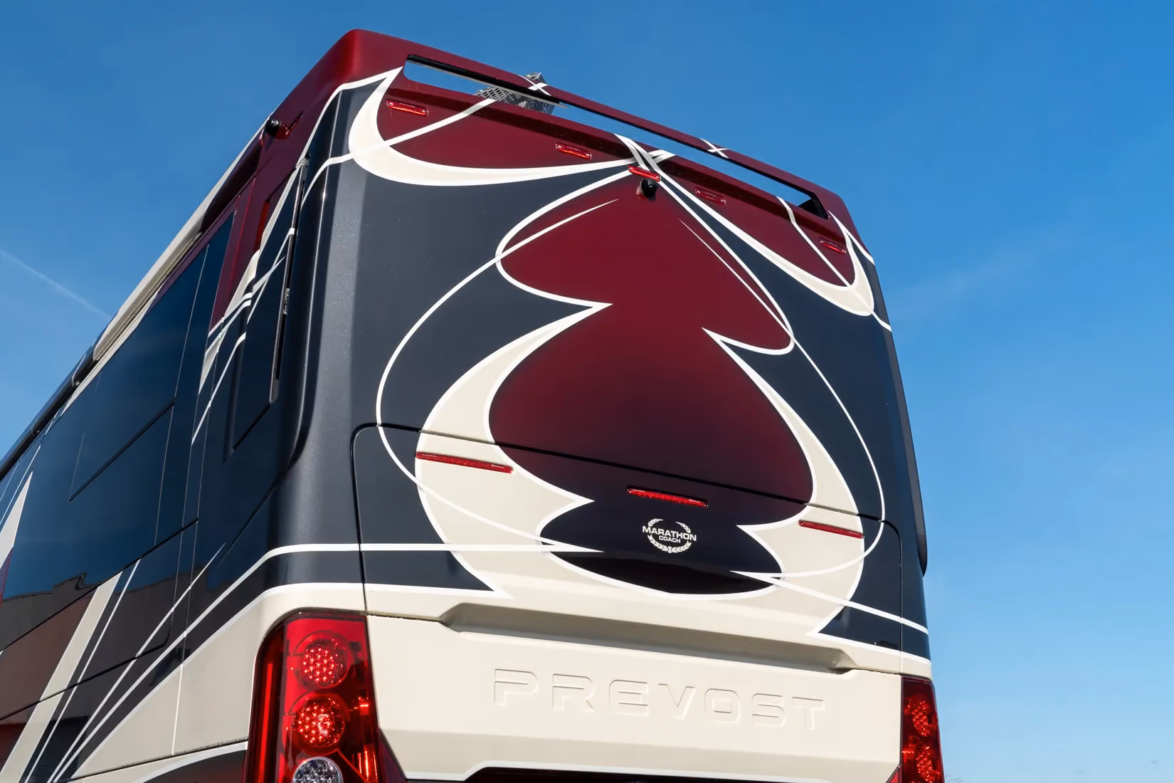 Exterior of Marathon Coach #1403 | Luxury Motorcoach for Sale