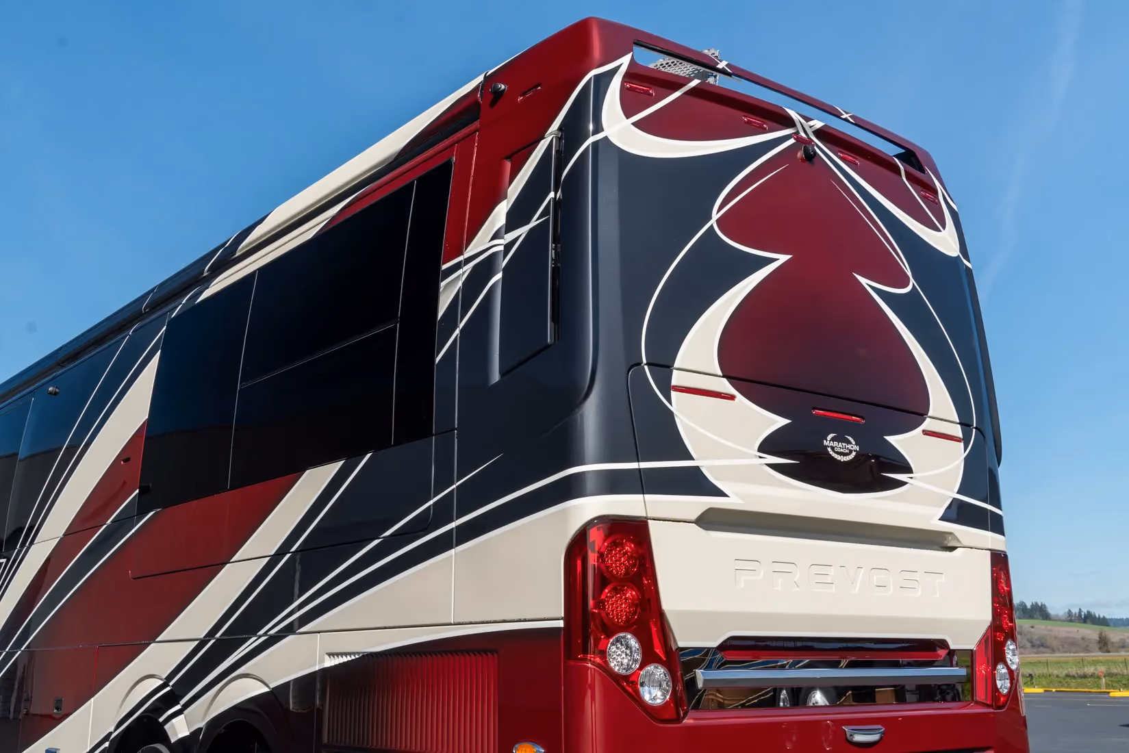 Exterior of Marathon Coach #1403 | Luxury Motorcoach for Sale