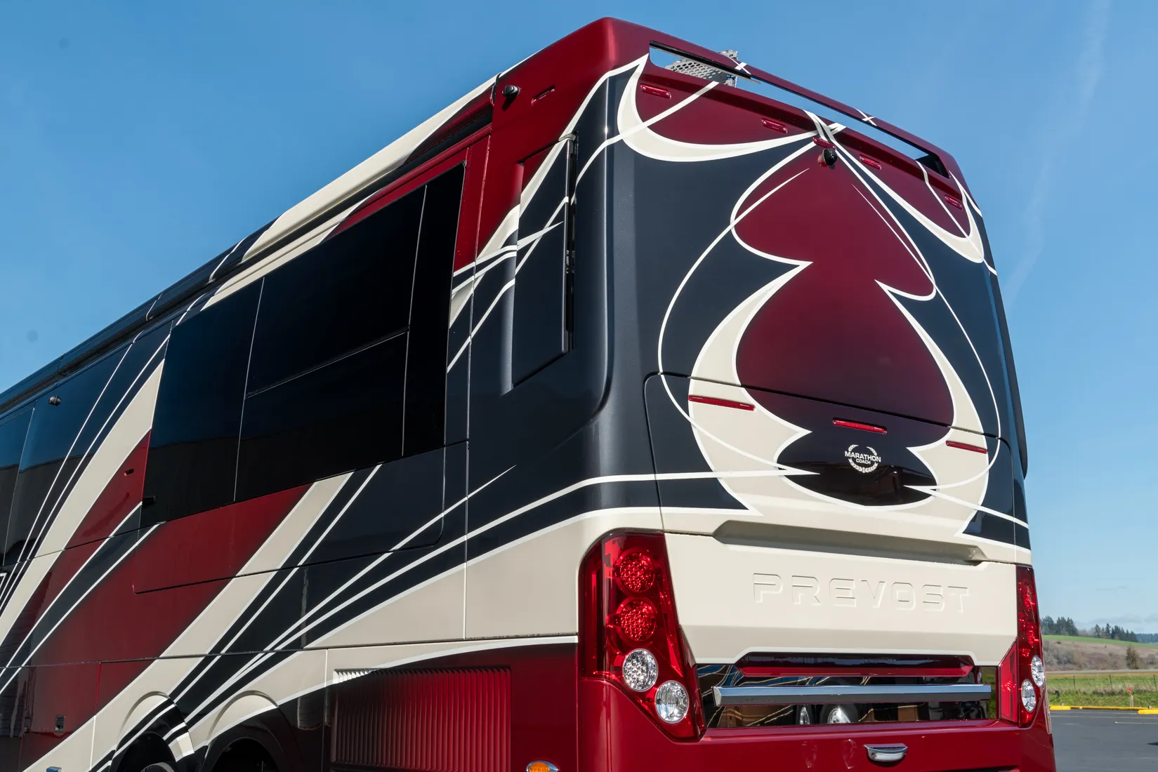 Exterior of Marathon Coach #1403 | Luxury Motorcoach for Sale
