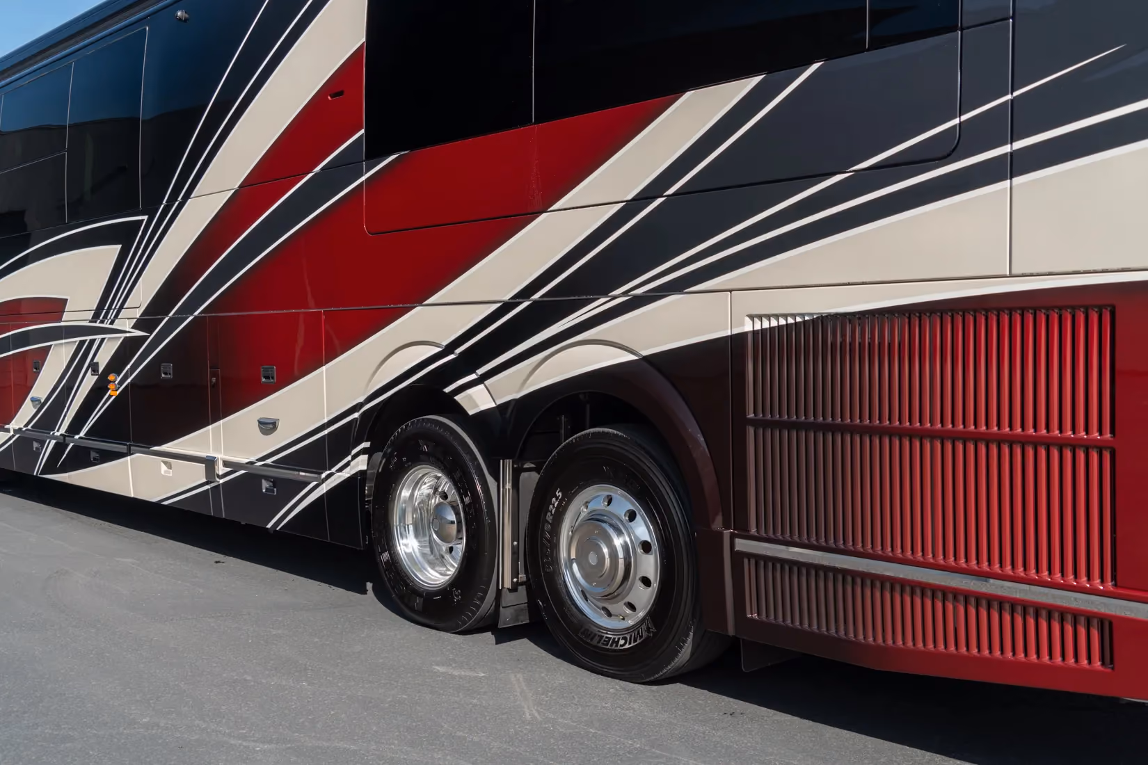 Exterior of Marathon Coach #1403 | Luxury Motorcoach for Sale