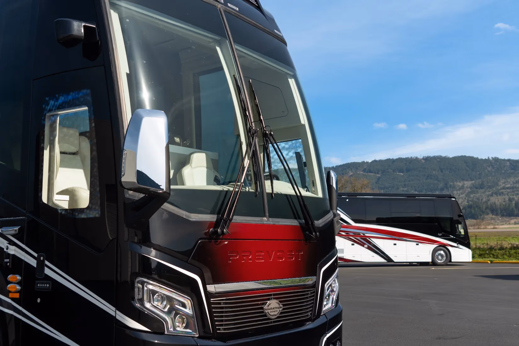 Exterior of Marathon Coach #1403 | Luxury Motorcoach for Sale