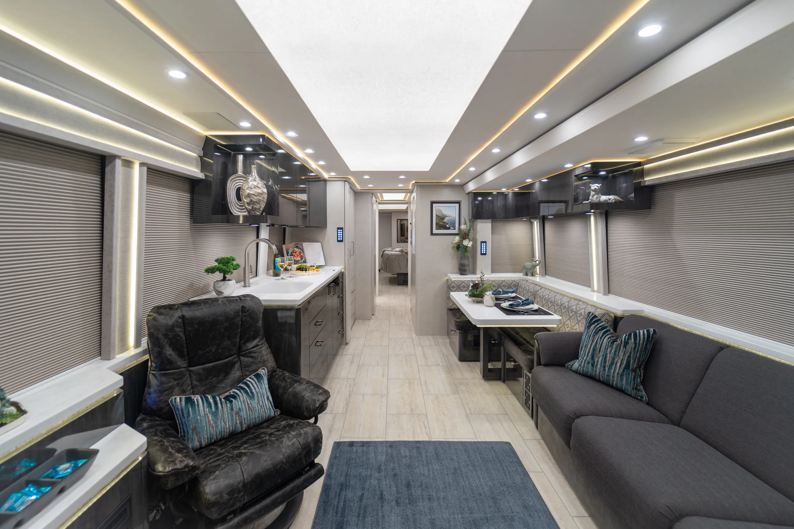 Interior of Marathon Coach #1401