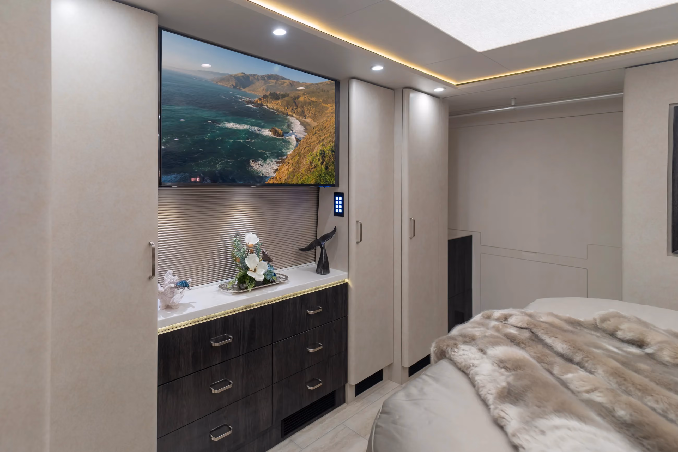 Interior of Marathon Coach #1401 | Luxury Motorcoach for Sale
