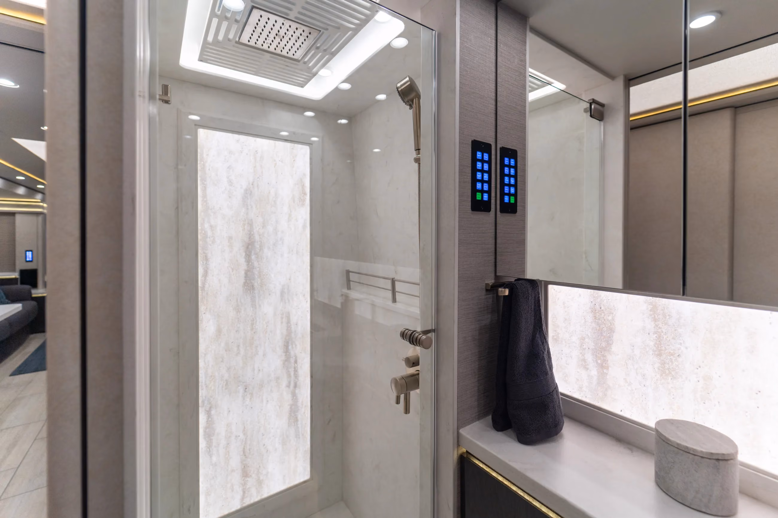 Interior of Marathon Coach #1401 | Luxury Motorcoach for Sale