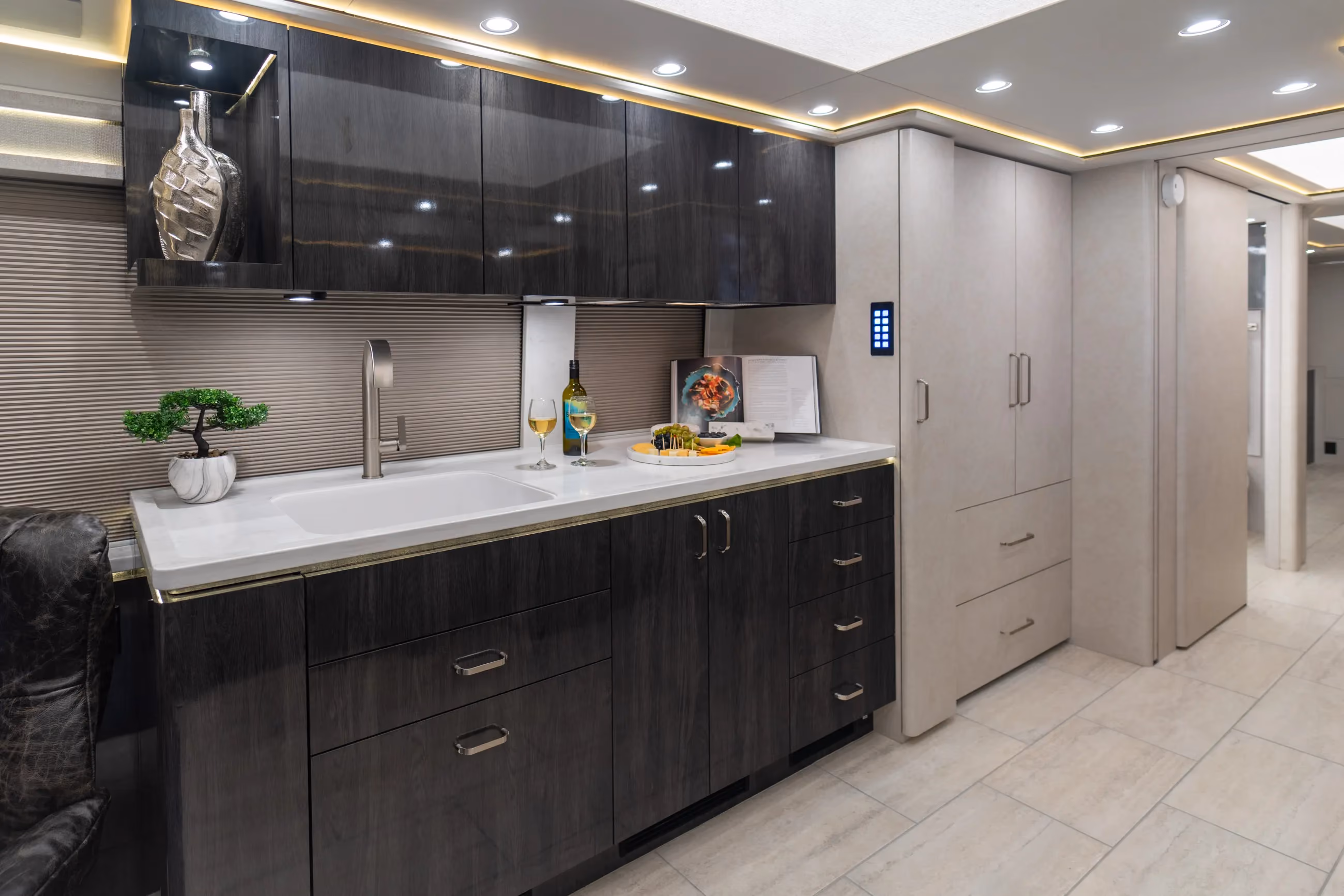 Interior of Marathon Coach #1401 | Luxury Motorcoach for Sale