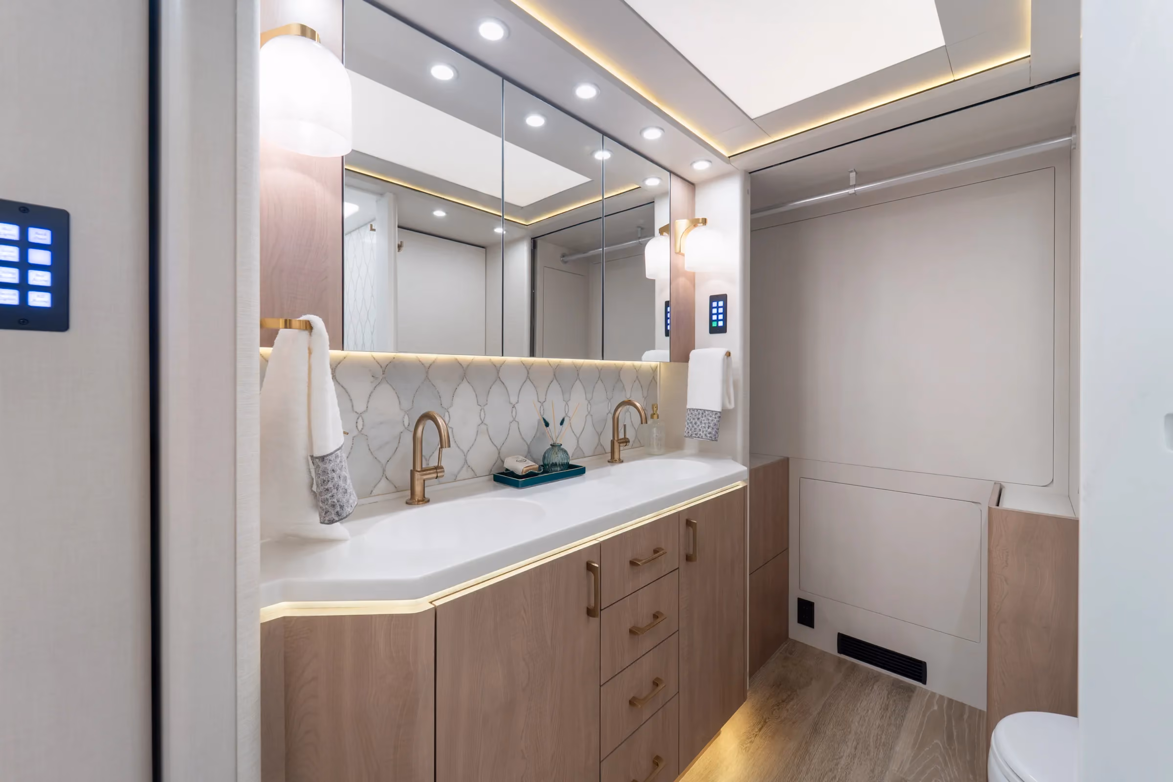 Interior of Marathon Coach #1419 | Luxury Motorcoach for Sale