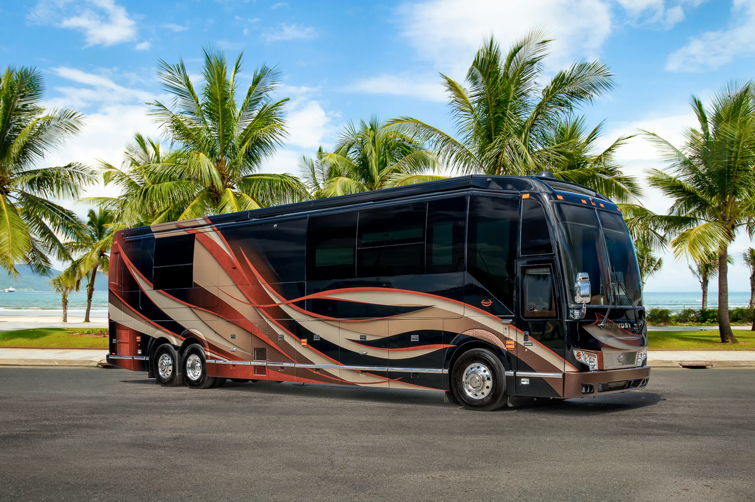 Exterior of Marathon Coach #1367 | Luxury Motorcoach for Sale