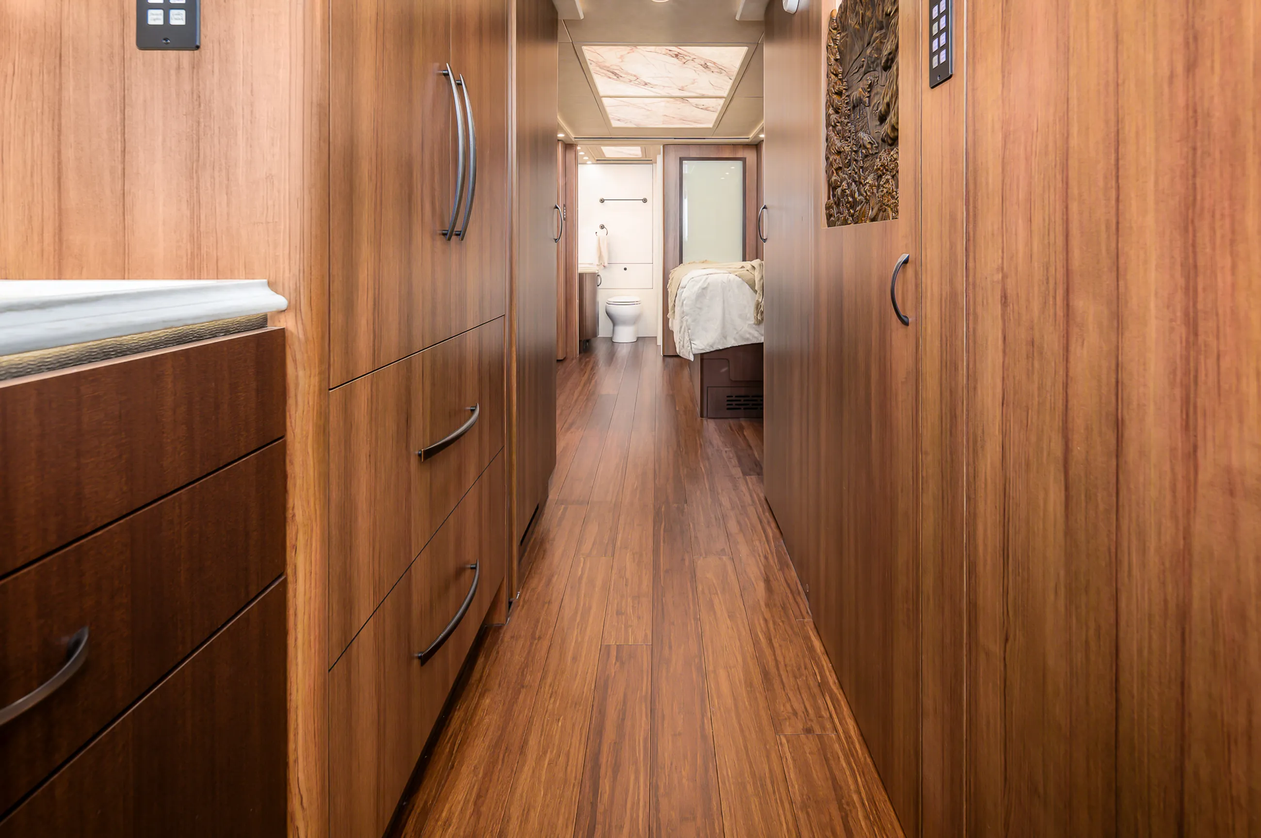 Interior of Marathon Coach #1367 | Luxury Motorcoach for Sale