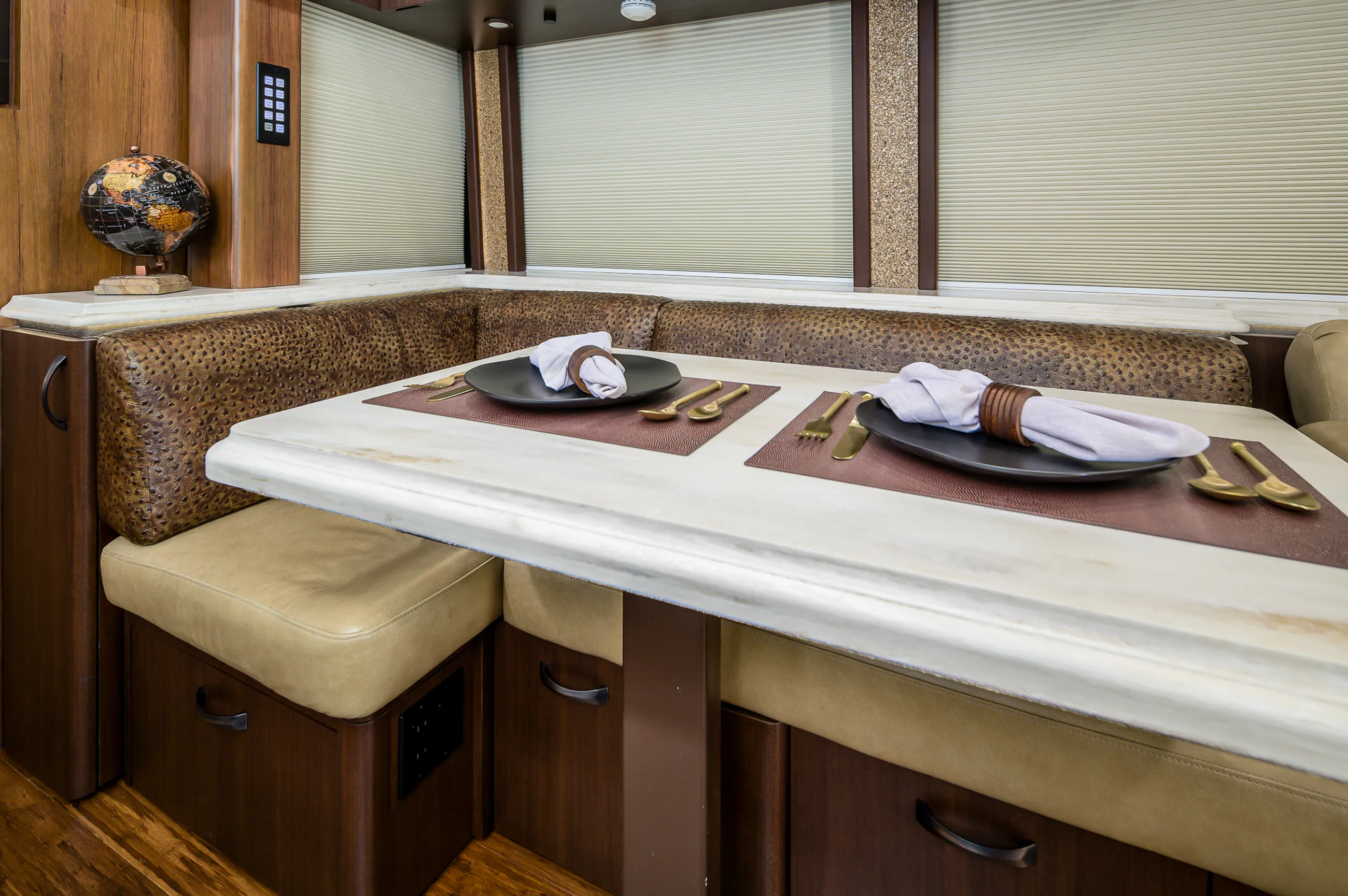 Interior of Marathon Coach #1367 | Luxury Motorcoach for Sale