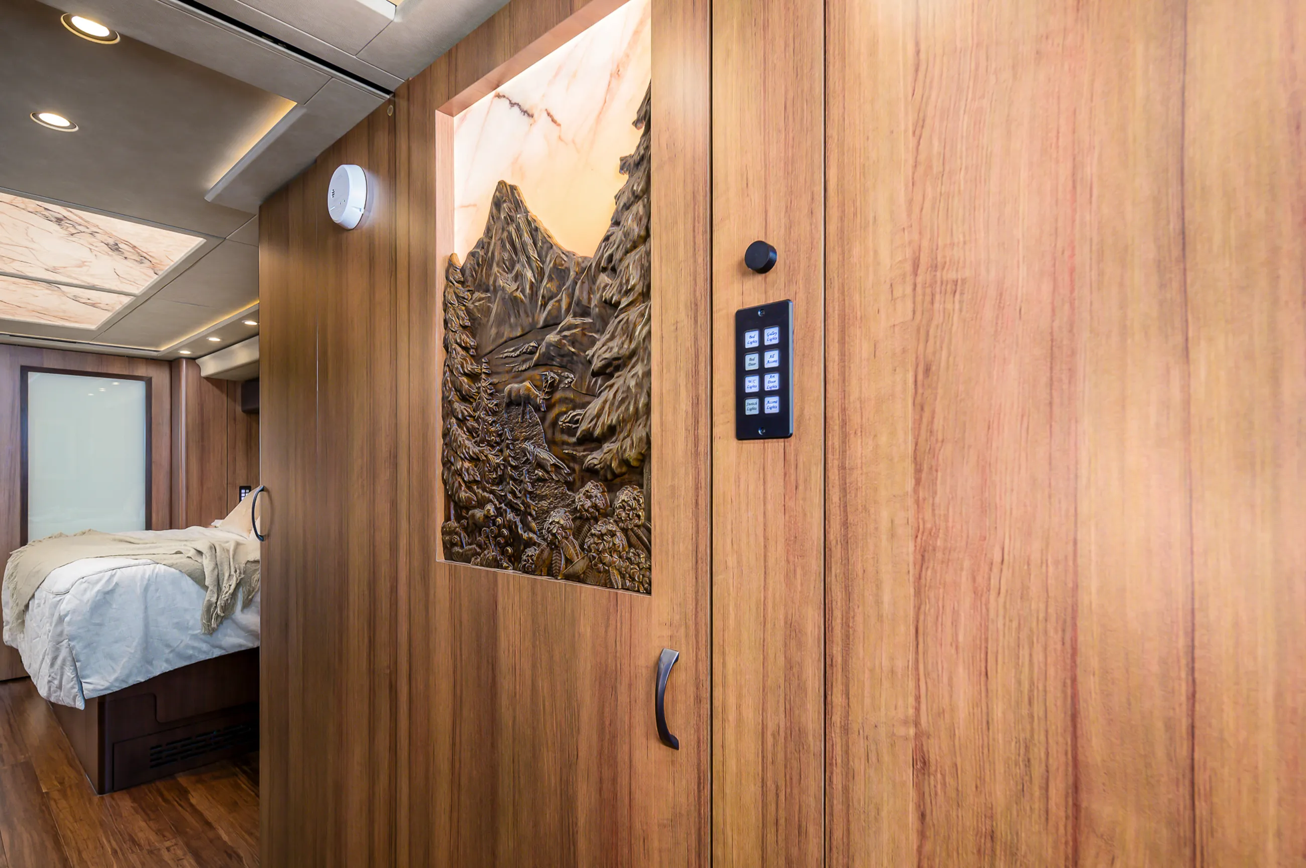 Interior of Marathon Coach #1367 | Luxury Motorcoach for Sale