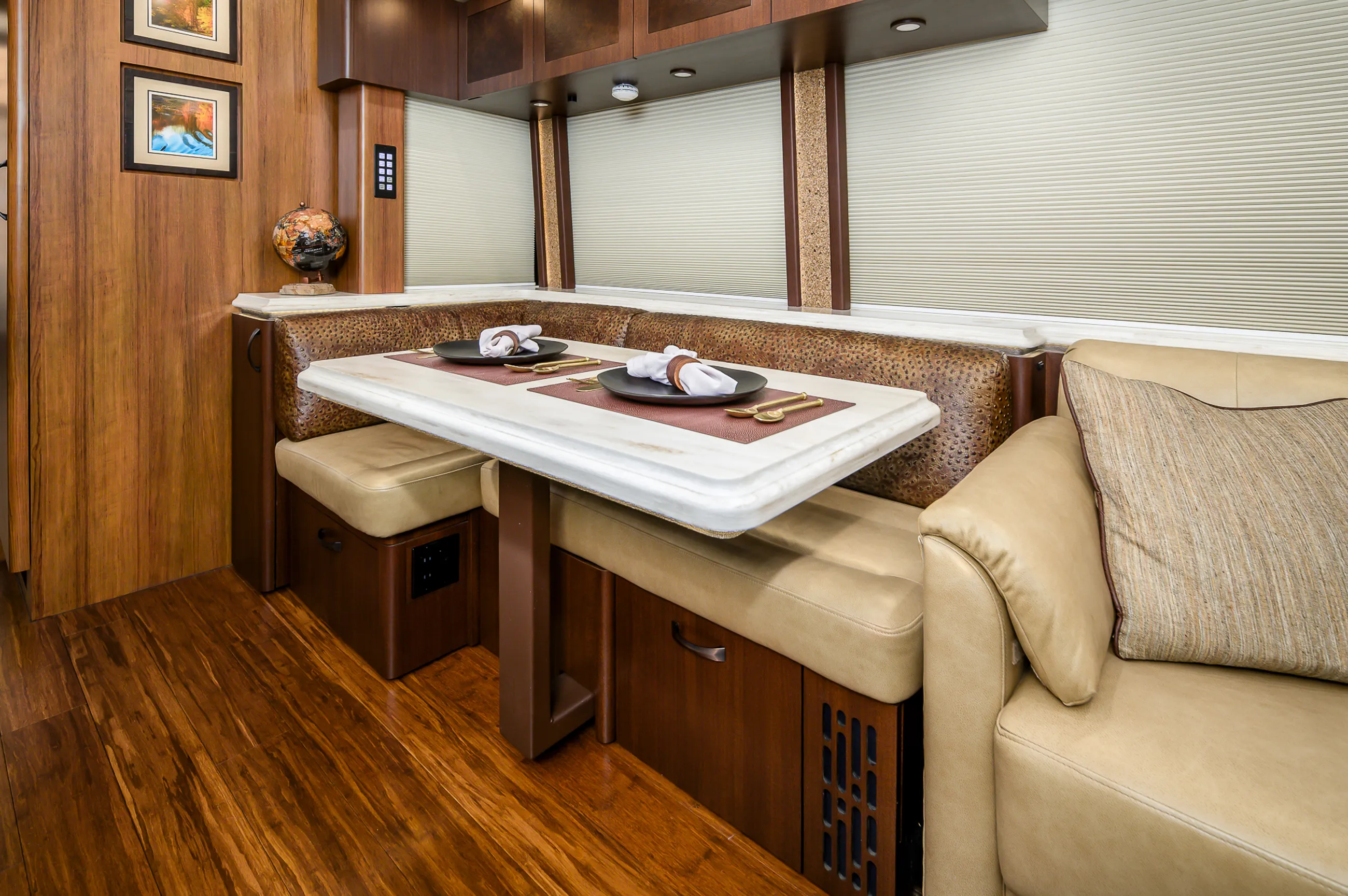 Interior of Marathon Coach #1367 | Luxury Motorcoach for Sale