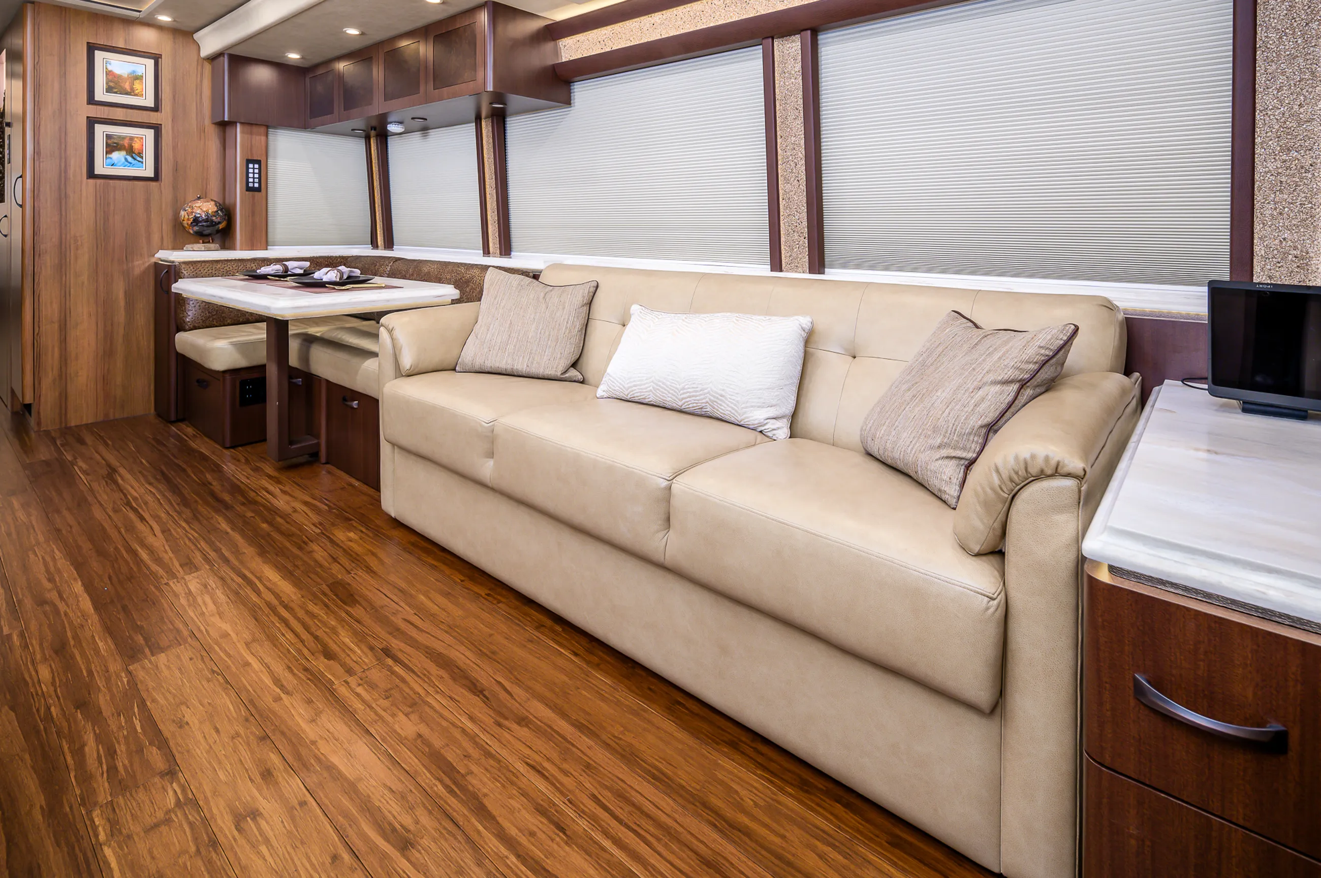 Interior of Marathon Coach #1367 | Luxury Motorcoach for Sale