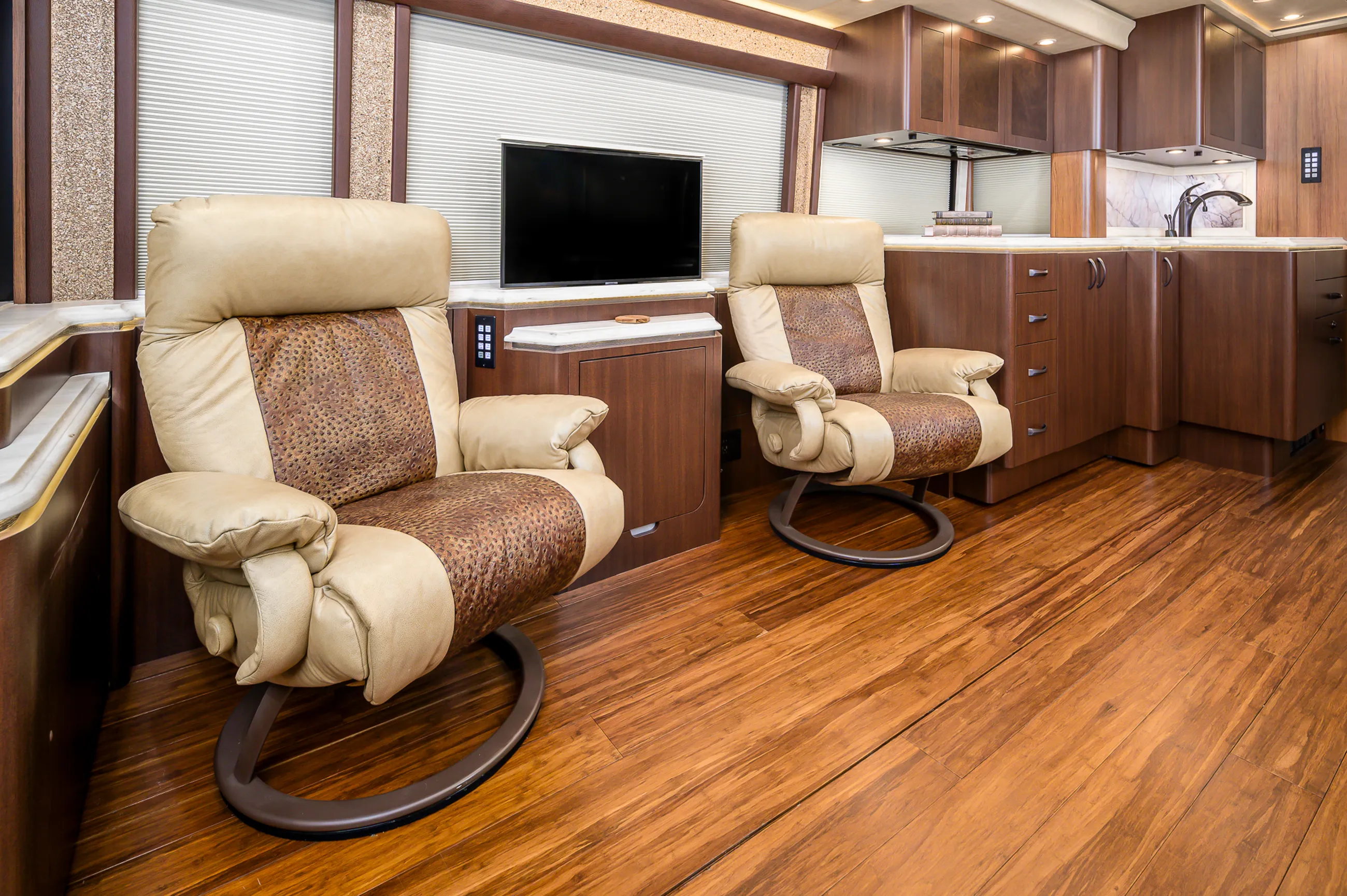 Interior of Marathon Coach #1367 | Luxury Motorcoach for Sale