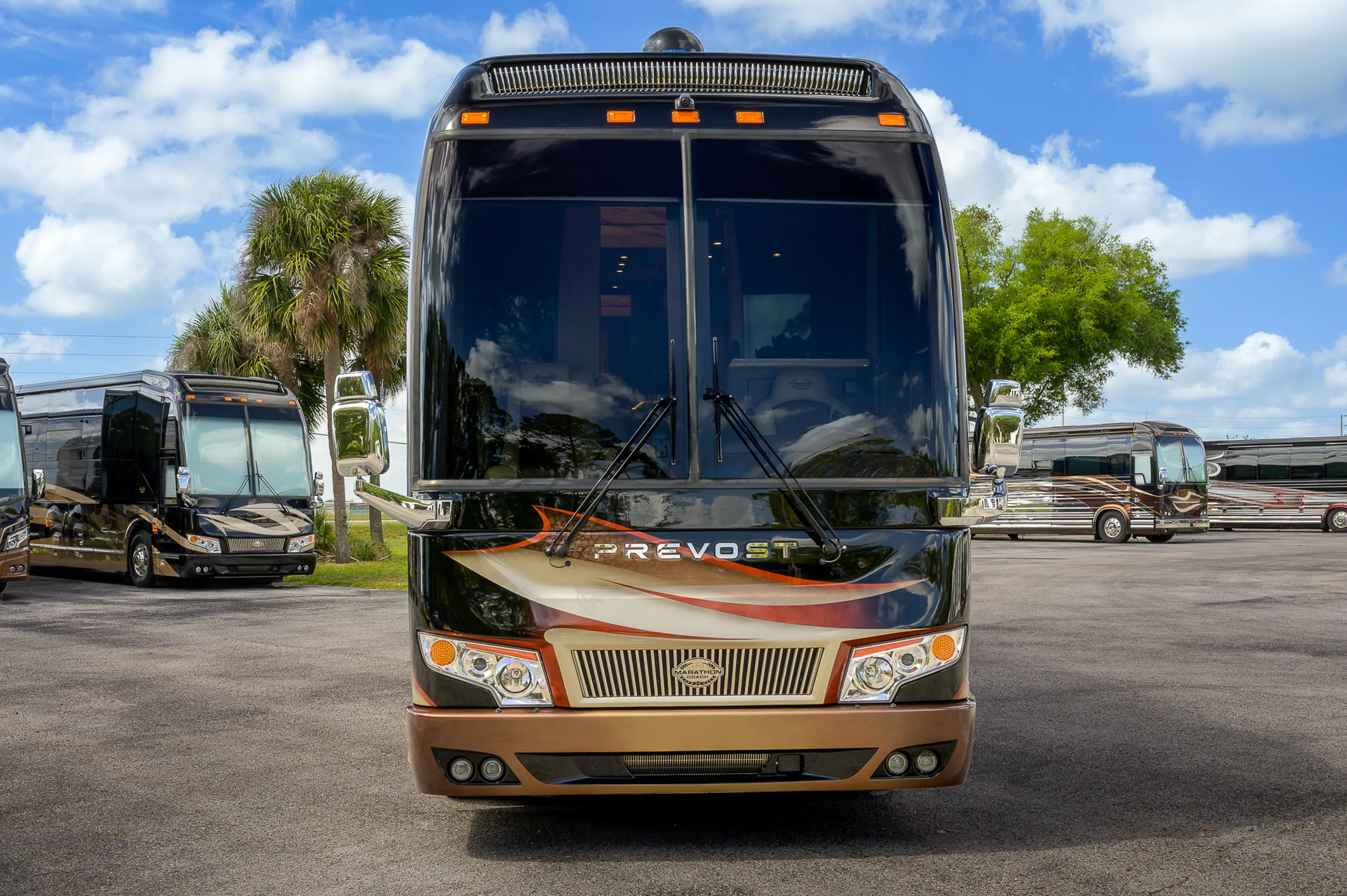 Exterior of Marathon Coach #1367 | Luxury Motorcoach for Sale