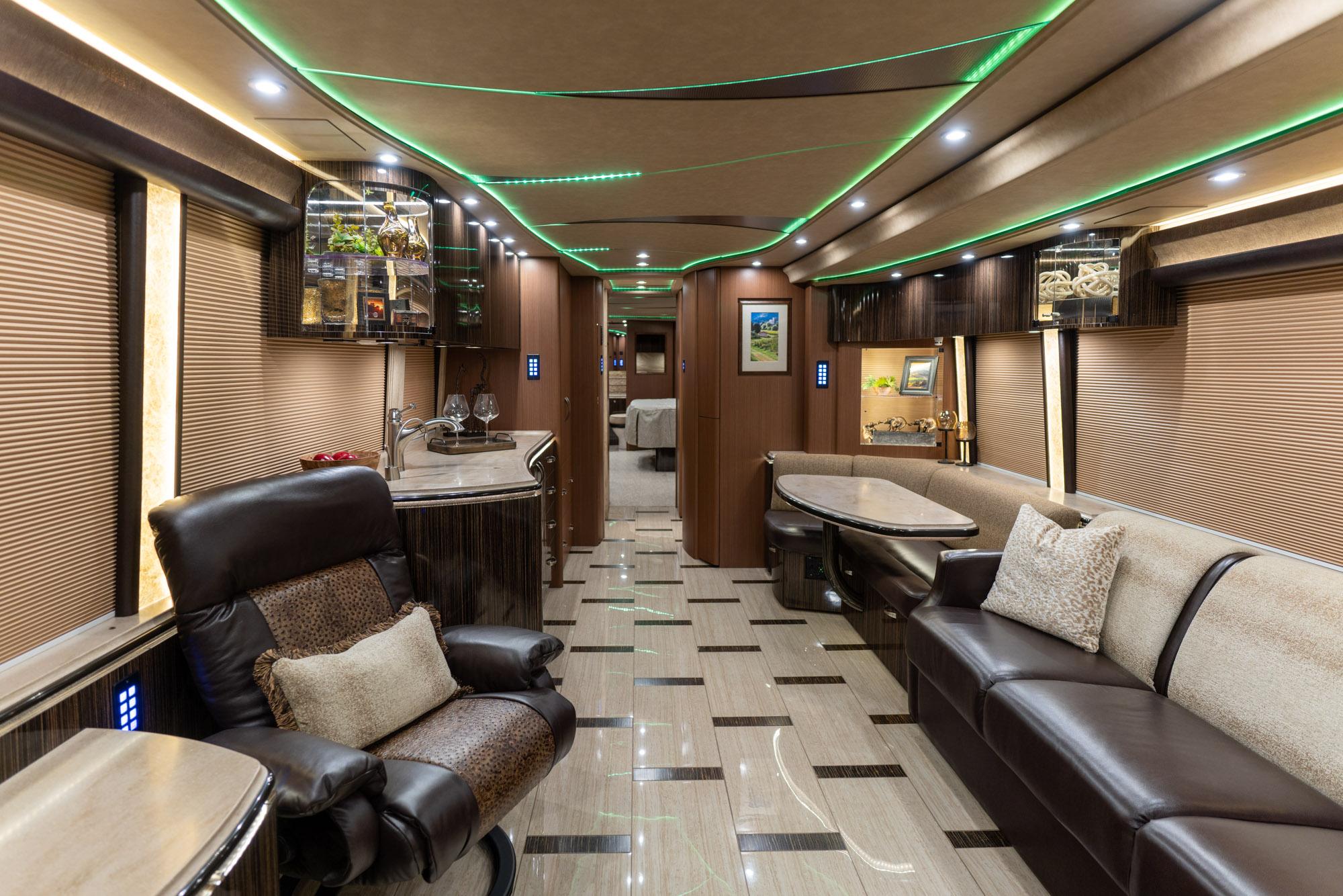 Interior of Marathon Coach #1319