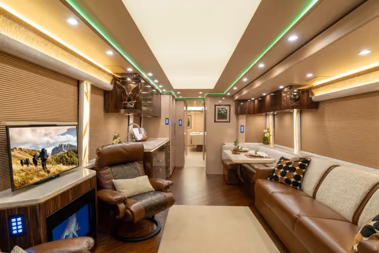 Interior of Marathon Coach #1327