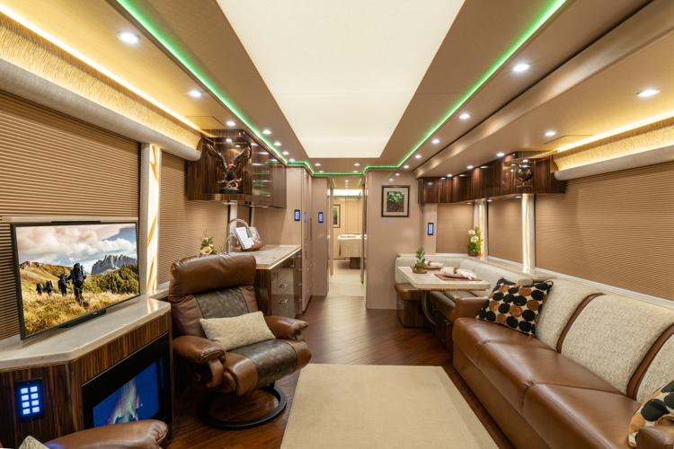 Interior of Marathon Coach #1327