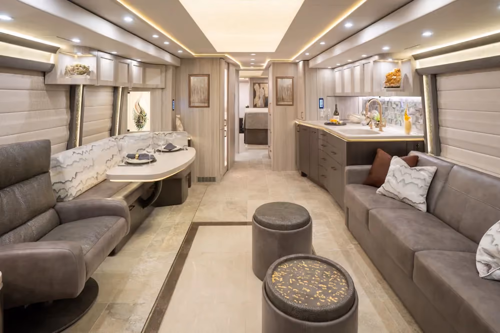 Interior of Marathon Coach #1329
