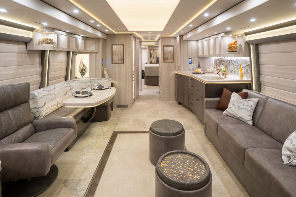 Interior of Marathon Coach #1329