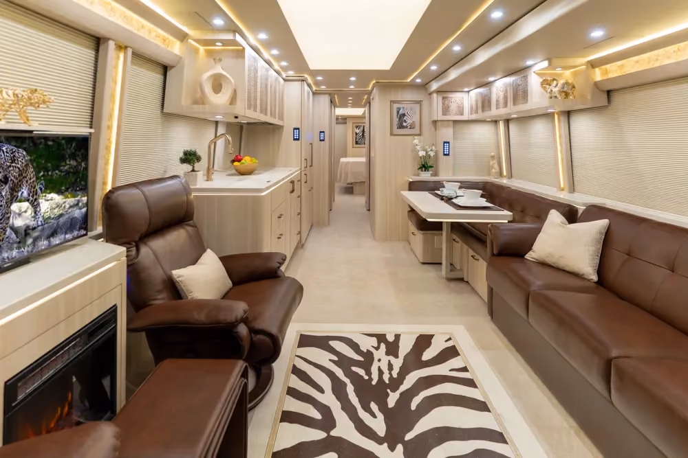 Interior of Marathon Coach #1343