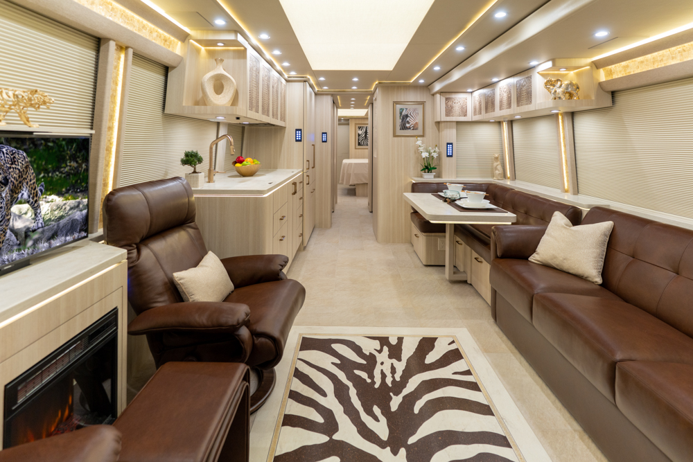 Interior of Marathon Coach #1343