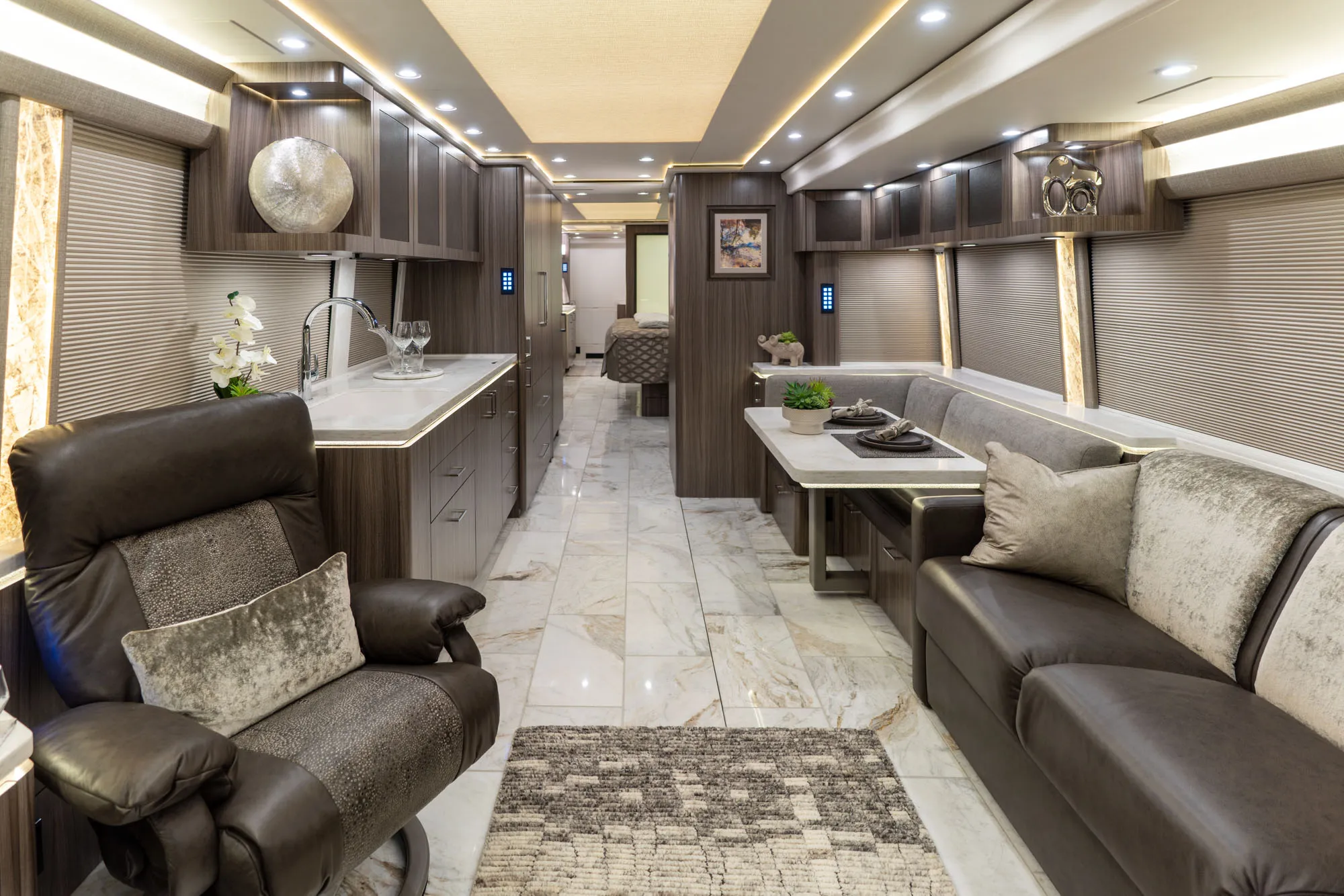 Interior of Marathon Coach #1345
