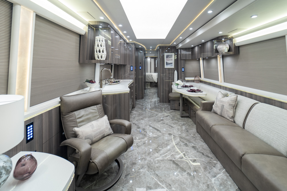 Interior of Marathon Coach #1365
