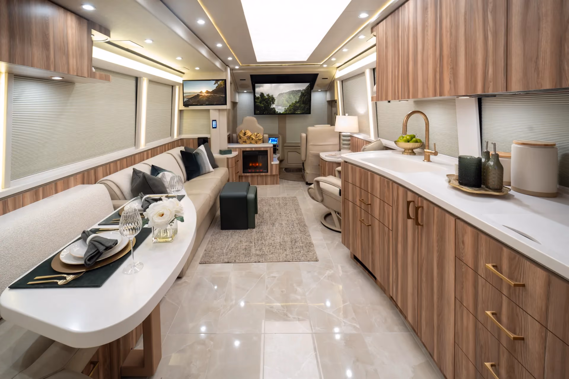 Interior of Marathon Coach #1372