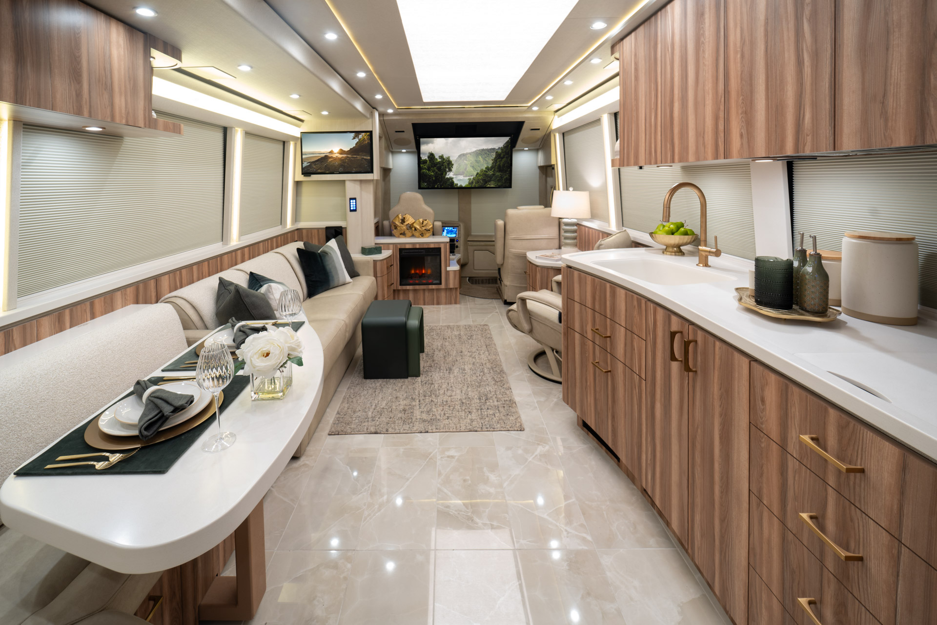 Interior of Marathon Coach #1372