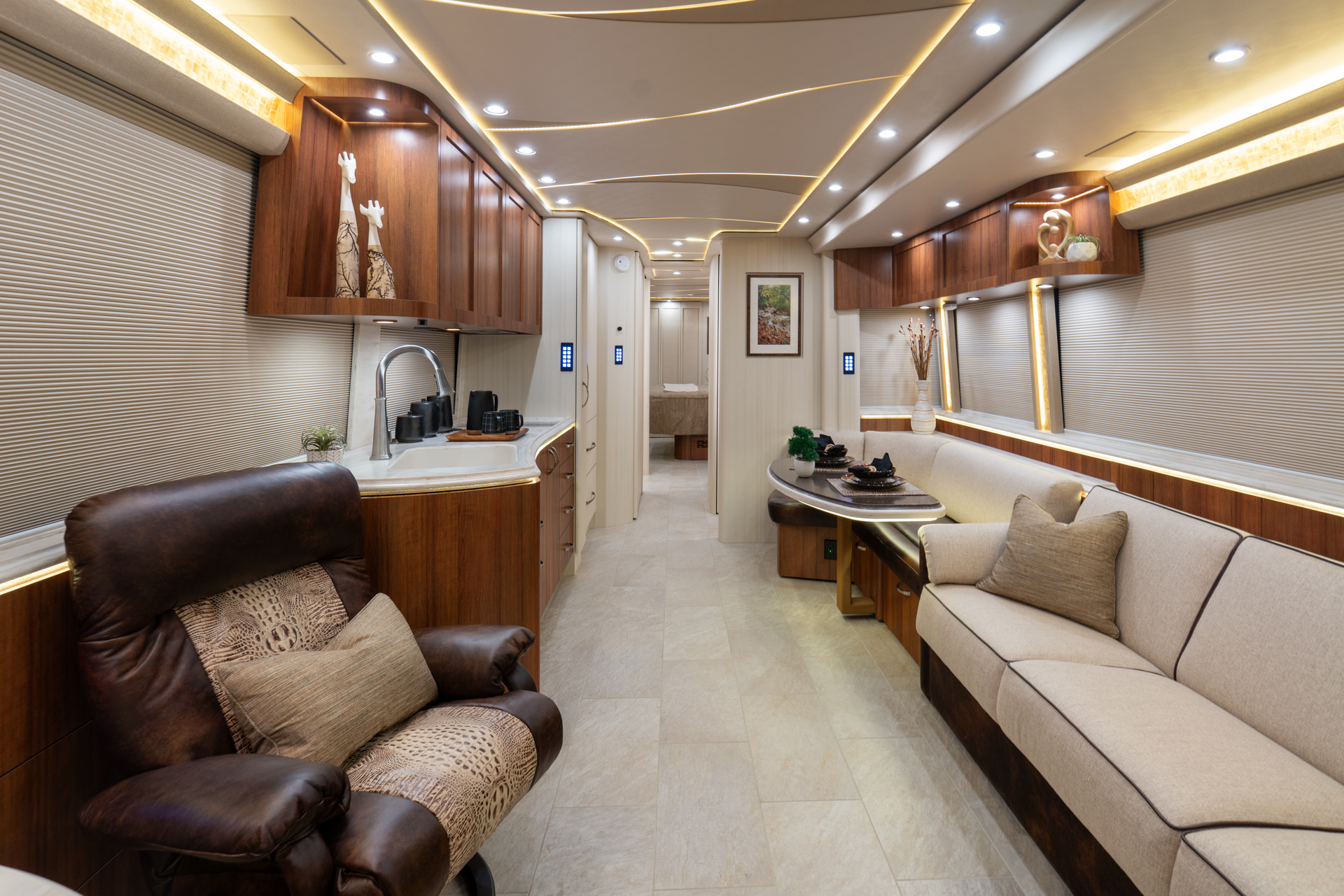 Interior of Marathon Coach #1376