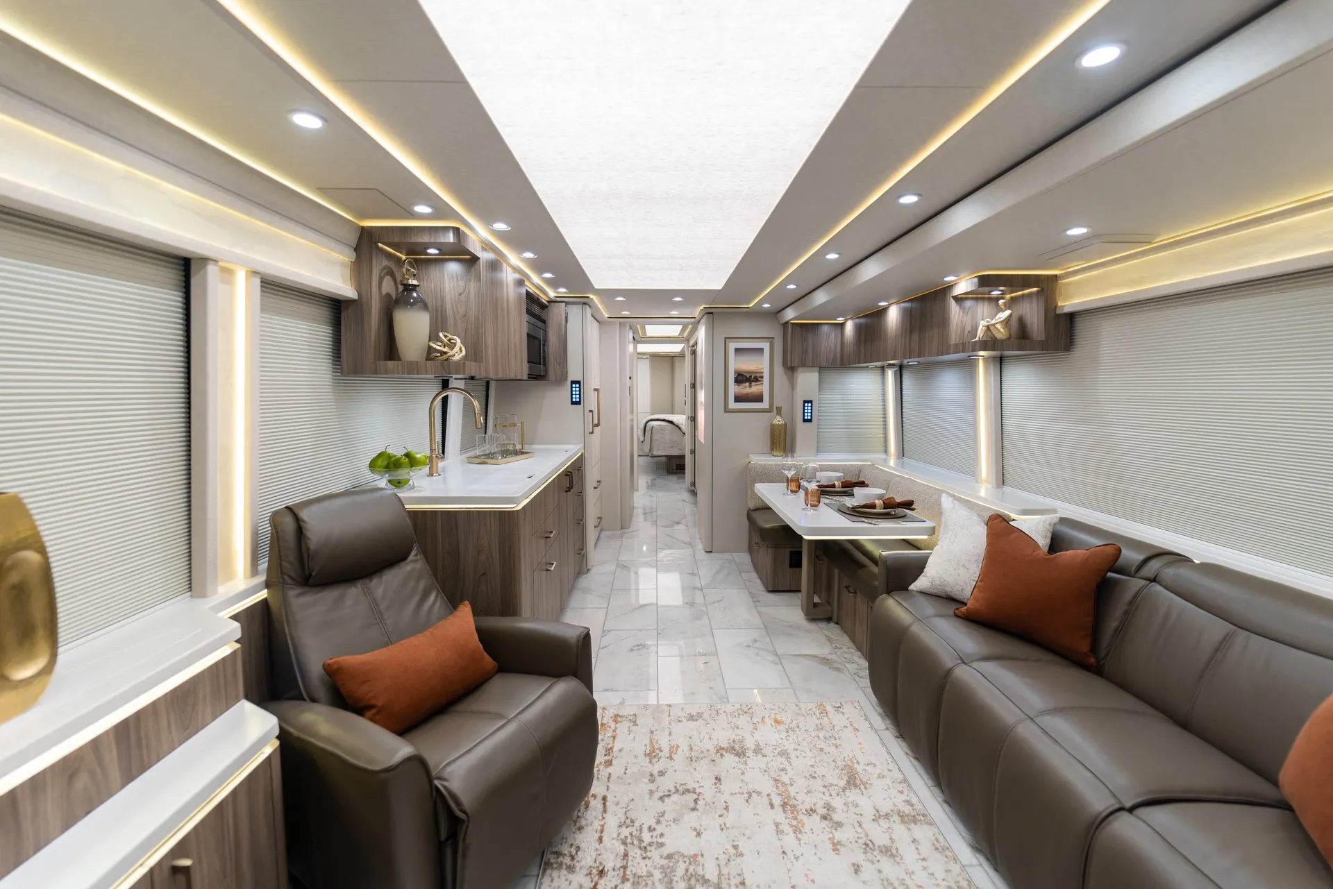 Interior of Marathon Coach #1381