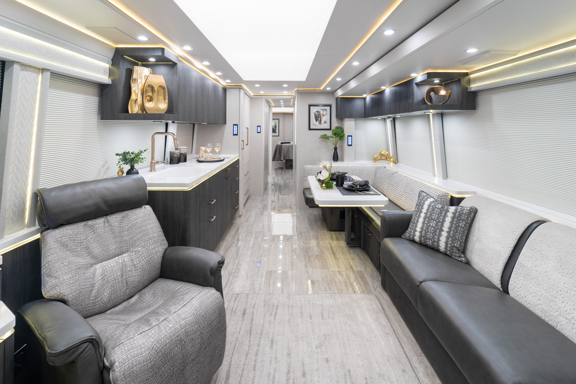 Interior of Marathon Coach #1382