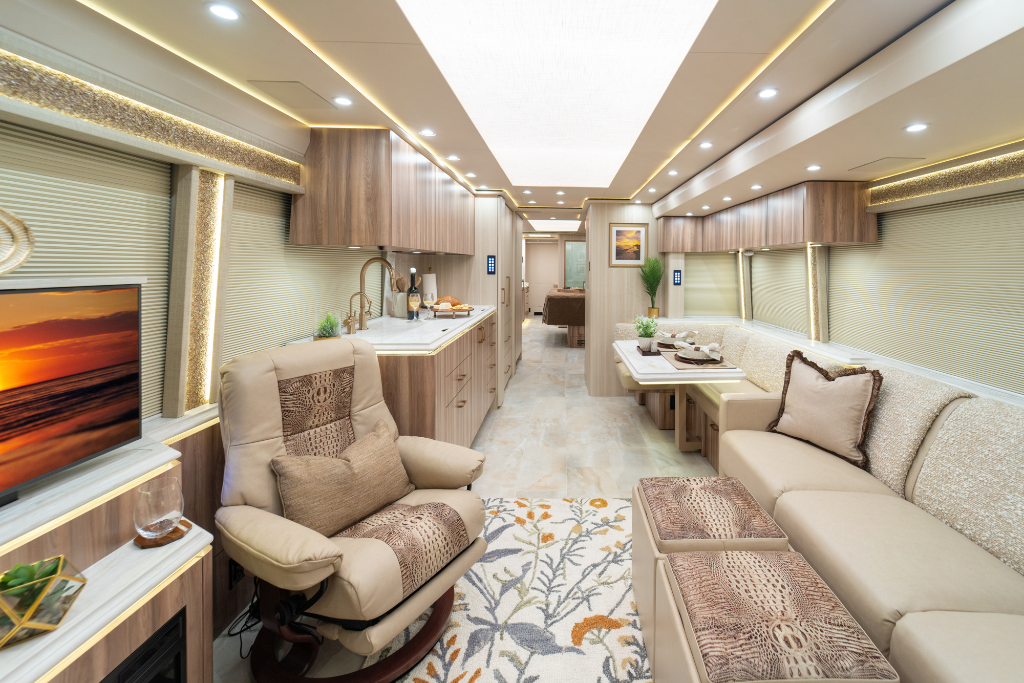 Interior of Marathon Coach #1395