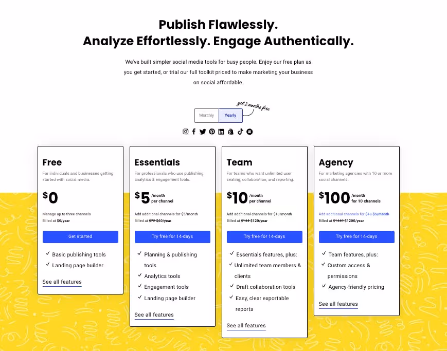 Buffer SaaS Revenue Model Example