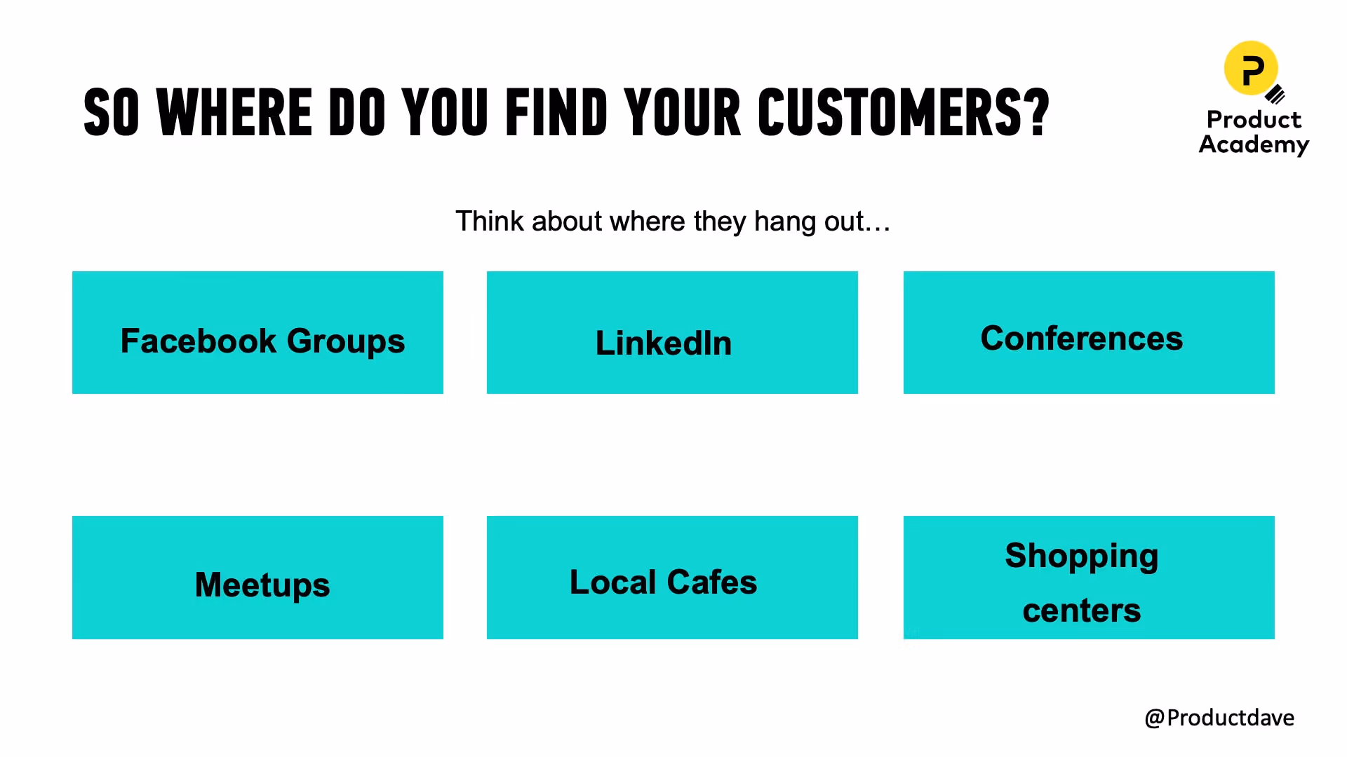 Online and offline places you can go to find your customers 