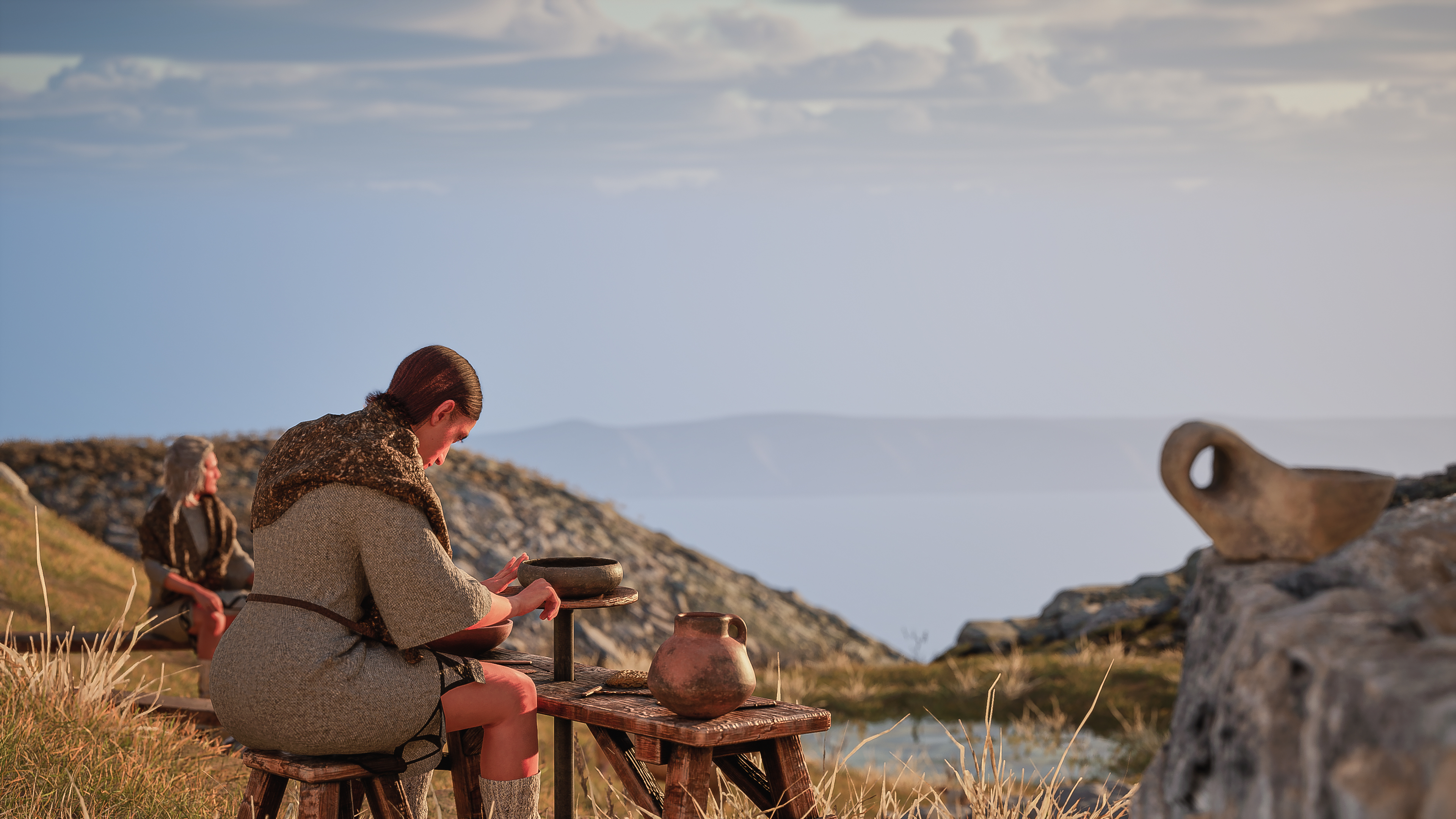 Pottery craftsman render example – Dominance Studio 3D visualization