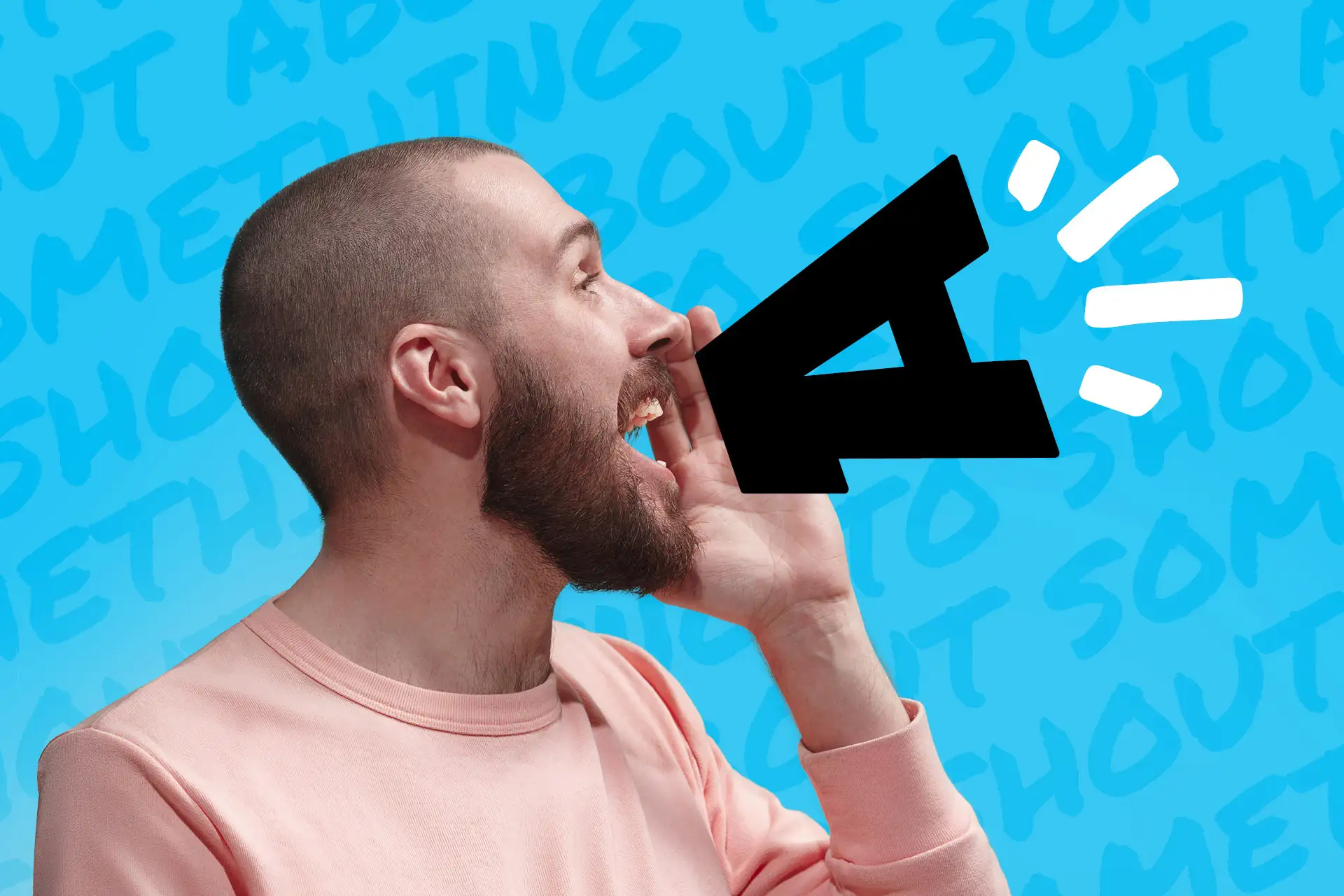 Expressive campaign image emphasising ICLA’s message of amplifying everyday voices within the community.