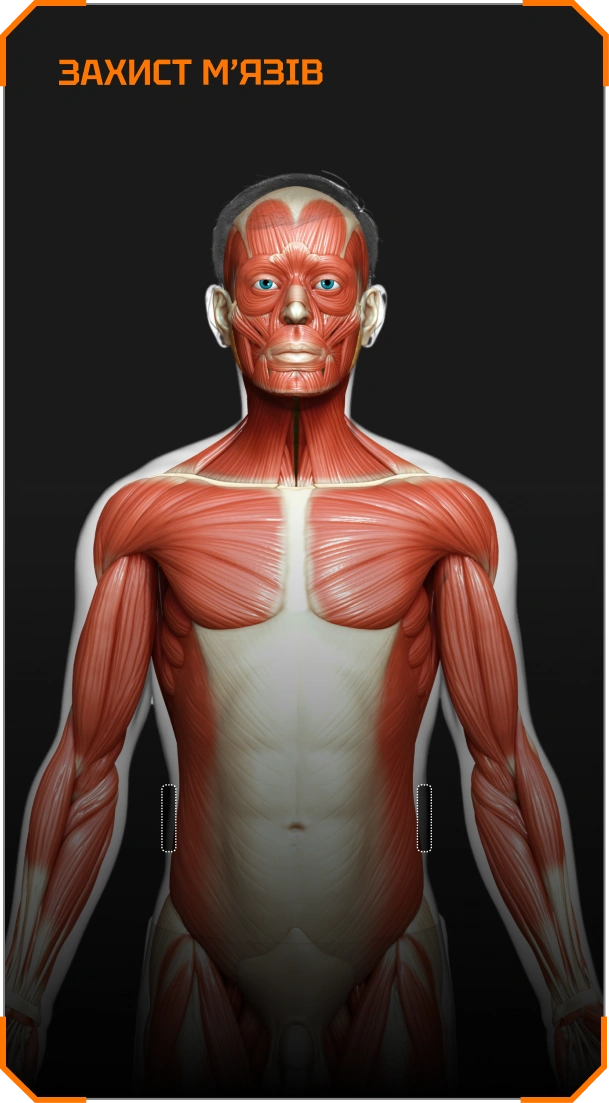 М’яка балістика для боків тіла — легка й гнучка конструкція