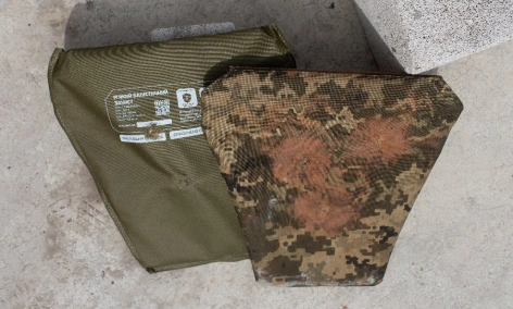 UHMWPE фартук BRONYX — захист паху від уламків і шрапнелі