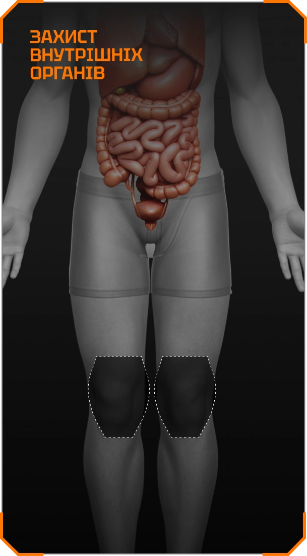 М’який балістичний захист колін BRONYX — польове використання