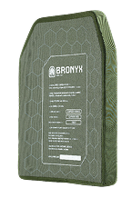 Керамічна бронеплита BRONYX 6 класу SiC — підвищений захист у бойових умовах Зворотня Сторона Плити 
