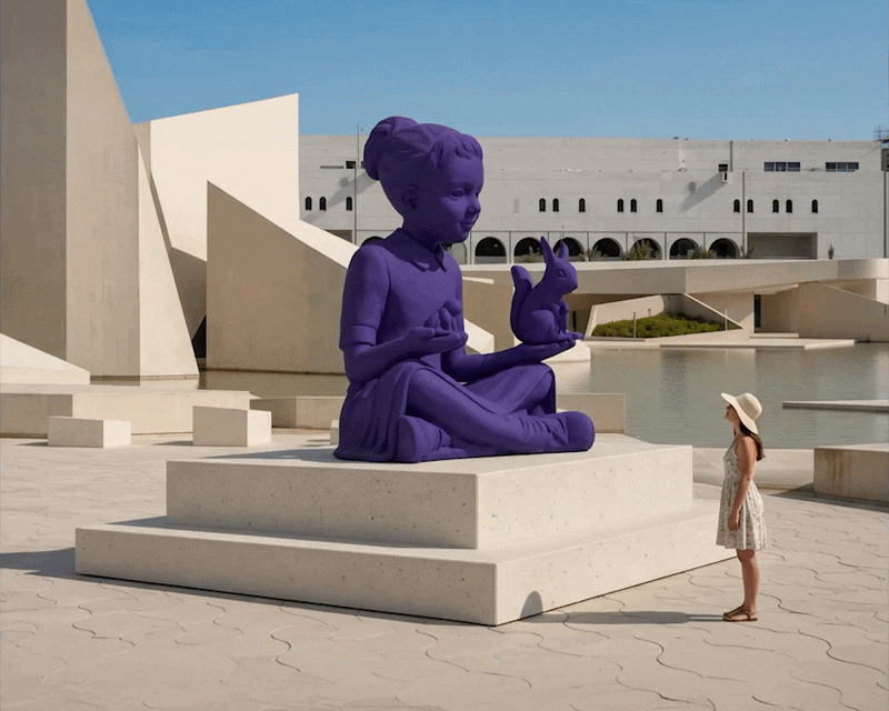 Abstract visual representing LIMAH's Place Identity and Public Art discipline