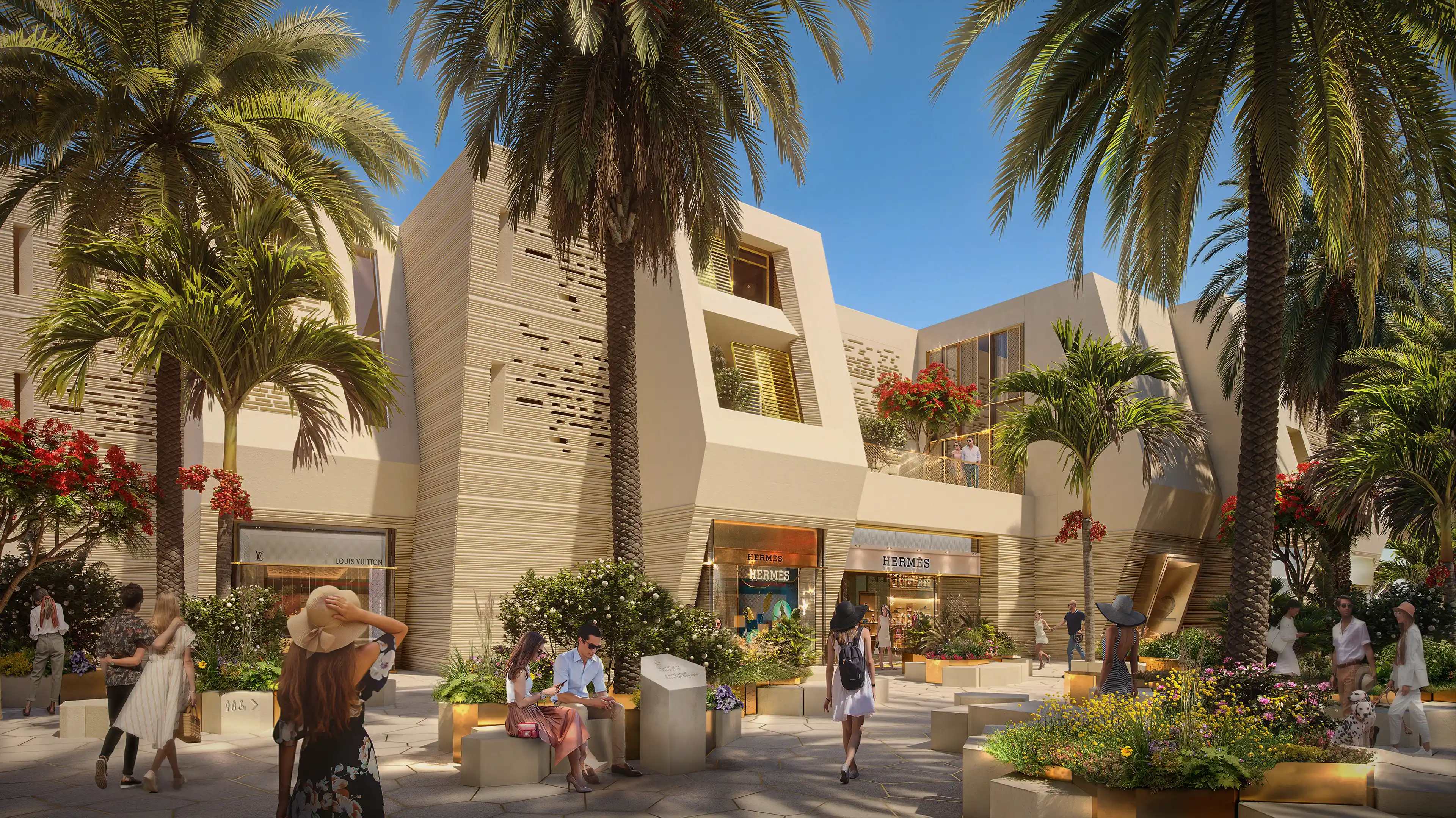 Marina Village project, built environment integration designed for a complex environment